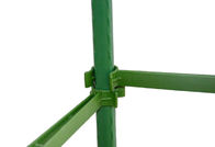 Grünes Plastik-30cm mehrfaches Garten-Stangen-Verknüpfungsprogramm des Clip-11mm