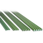 Grüne überzogene 60cm Metallgarten-Plastikstange für Betriebsunterstützung